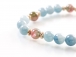 ウォーターメロントルマリン アクアマリンブレスレット