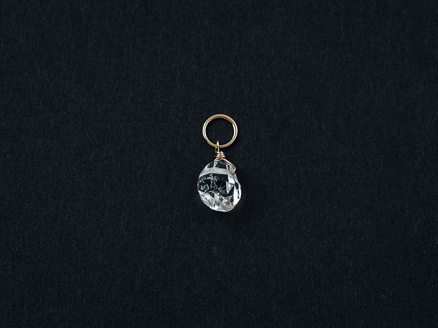 K10ハーキマーダイヤモンドチャーム-2 | 天然石ジュエリーのY-bijou