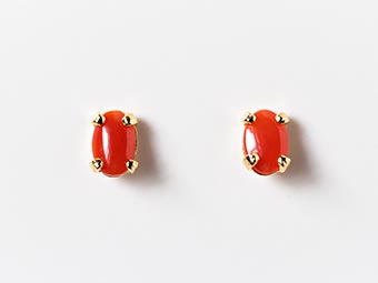 TOWAJE トワジェ|レッドコーラルピアス 楽天市場】レッドコーラル ピアスの通販