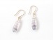 K14GFロングペアシェイプ フローライトピアス K14GFロングペアシェイプ フローライトピアス