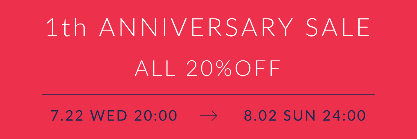 y bijou 1th anniversary sale開催のお知らせ y bijou